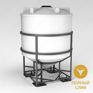 Емкость ФМ 5000л в обрешетке в Кирсанове