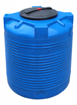 Бочка пищевая пластиковая для хранения воды и пищевых продуктов на 300 литров в Кирсанове